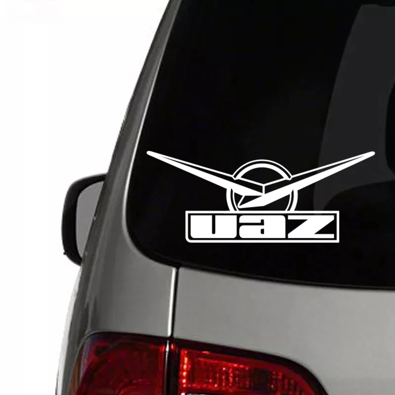 CK2158#Various Sizes UAZ funny car sticker vinyl decal white/black car auto stickers for car bumper window car decorations