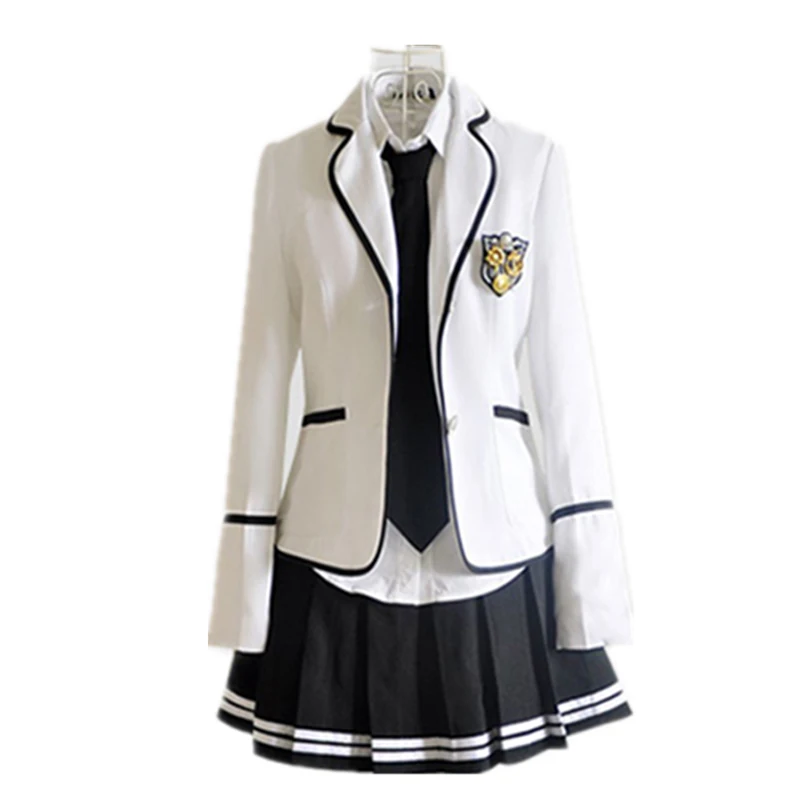 Uniformes de escuela primaria y de manga larga, uniformes escolares japoneses para estudiantes, Lee uniformes para estudiantes británicos