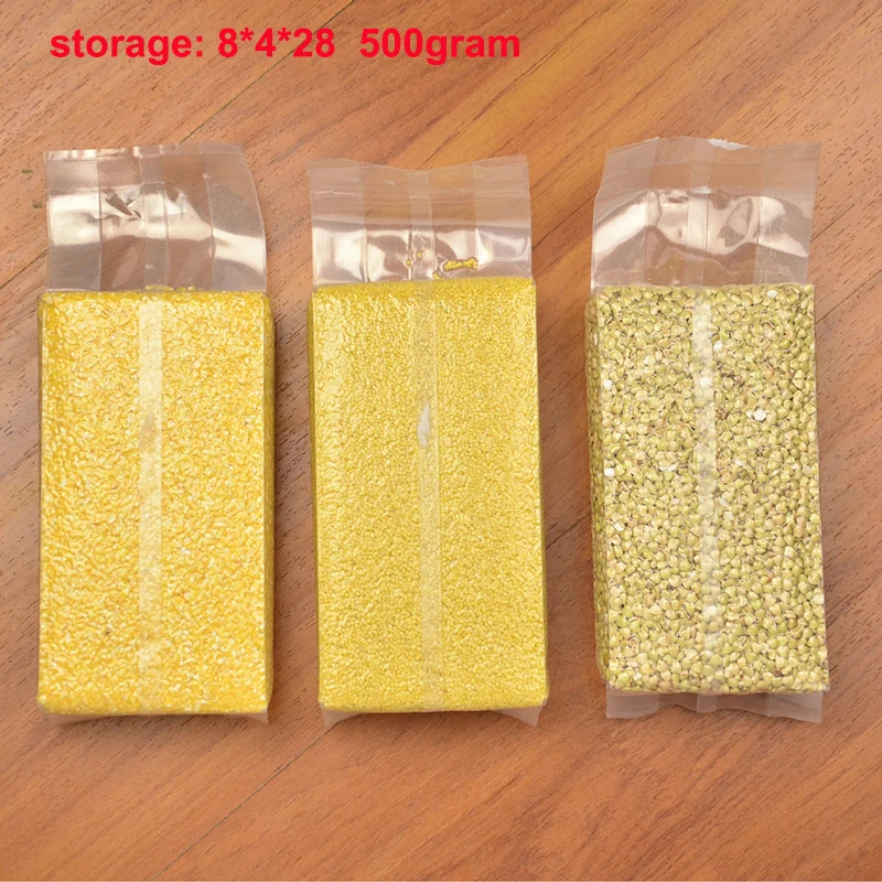 

50pcs 500g capactity grain food vacuum storage bag for malt store vacuum bag