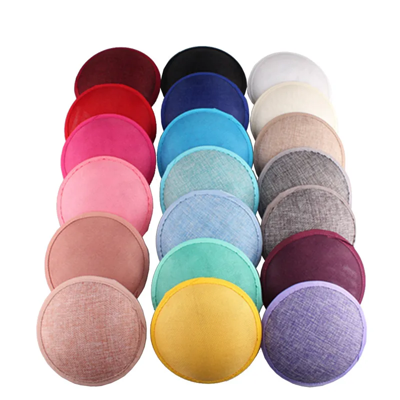 13CM millinery imitacja SINAMAY fascinator baza fascinators czapki imprezowe DIY do włosów akcesoria koktajlowe nakrycia głowy one piece NEW ARRIVAL