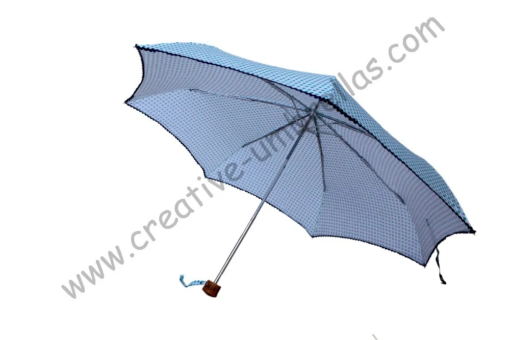 

(4pcs/lot)fiberglass ribs pocket ladies parasol,embroidery lacing,aluminium,superlight 70T alloy compact Spain parasols