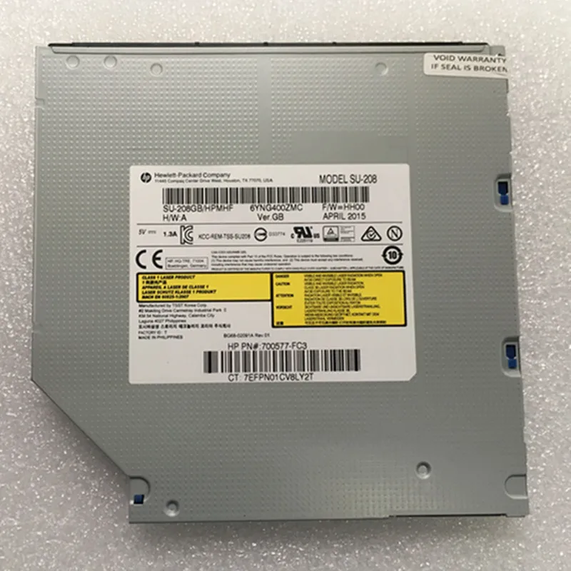 New genuine high-speed 8X SU-208 DVDRAM Notebook built-in DVD burn CD drive