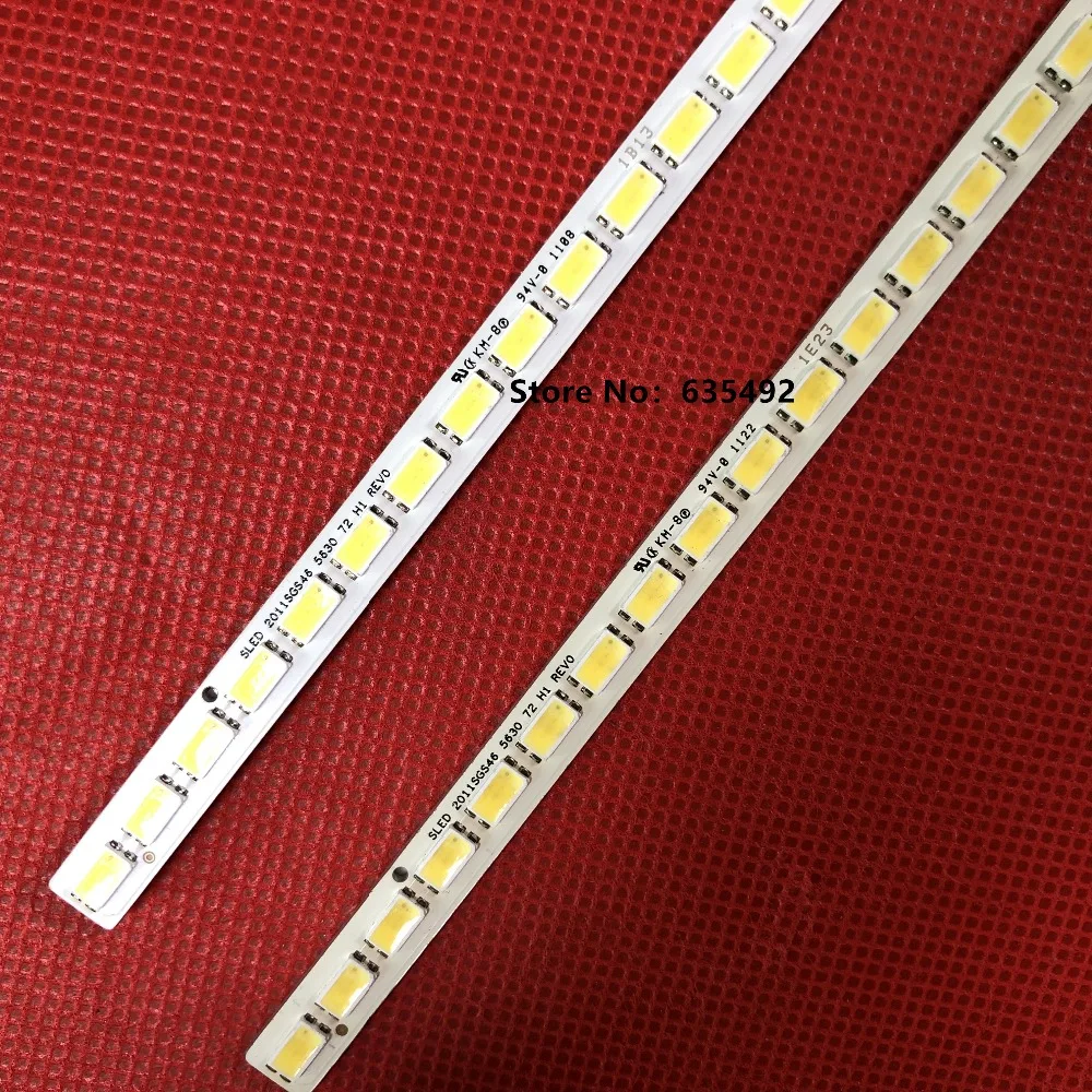 20PCS LED Backlight Strip 72leds SLED 2011SGS46 LJ64-03035A LED46IS95N LED46M592DC 46EL100CJ 46KL100C L46V6200DEG L46P11FBDEG