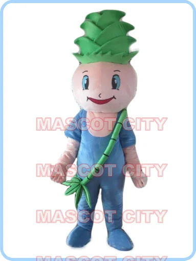 

mascot Tender Bamboo shoots mascot costume cartoon bamboo shoots baby theme vegetable costumes carnival fancy dress kits 2649