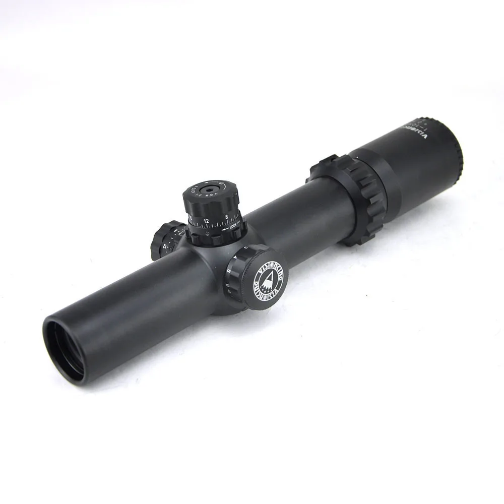 Visionking ميل دوت شبكاني مضيئة 1-10X28 بصريات الصيد البصر 35 مللي متر أنبوب 0.5MOA التركيز الجانبي التكتيكية قناص Riflescope.308