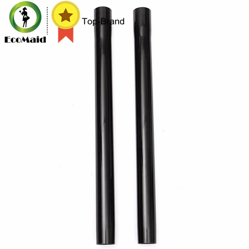 New Arrival 2pcs 45cm Plastic Black Vacuum Extension Wand Tube Wet Dry Vacuum Cleaner Floor Accessory Tool