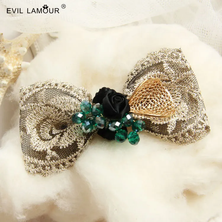 

Princess sweet lolita hairpin Europe type palace restoring ancient ways the wind spring clip party dress accessories FJ - 166