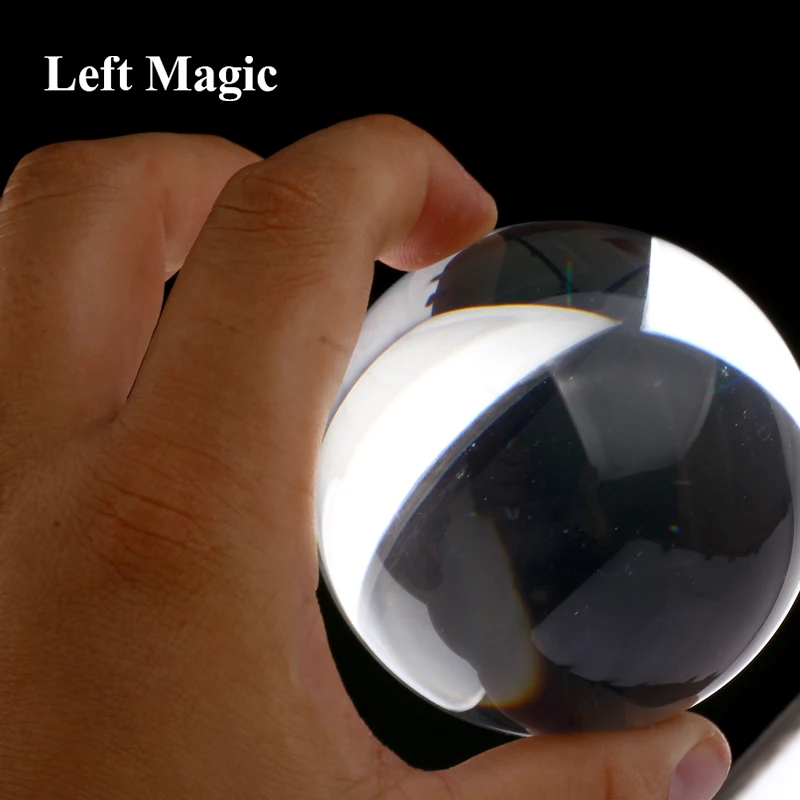 70 Mm Contact Juggling Ball Magic Tricks Crystal Ultra Clear 100% Acrylic Ball Manipulation Juggling Balls For Party Stage Magic