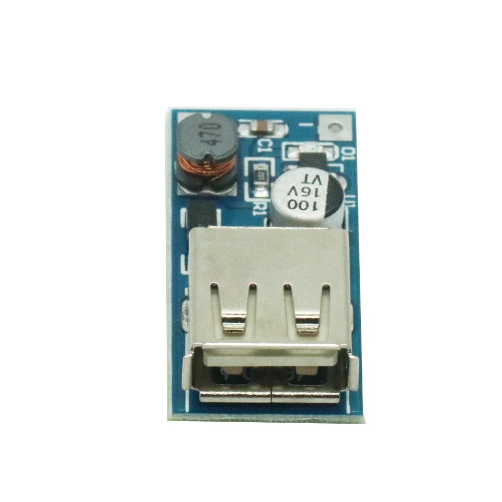 High Conversion! DC-DC USB Step-up Power Boost Module 0.9V-5V to 5V 600mA PFM Control Mini Mobile Booster