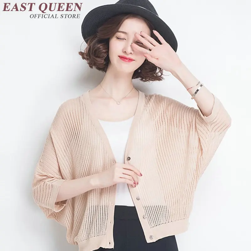 Móc chiếc áo phụ nữ dài tay áo cardigan 2018 phụ nữ mùa hè cardigan NN0190 Y