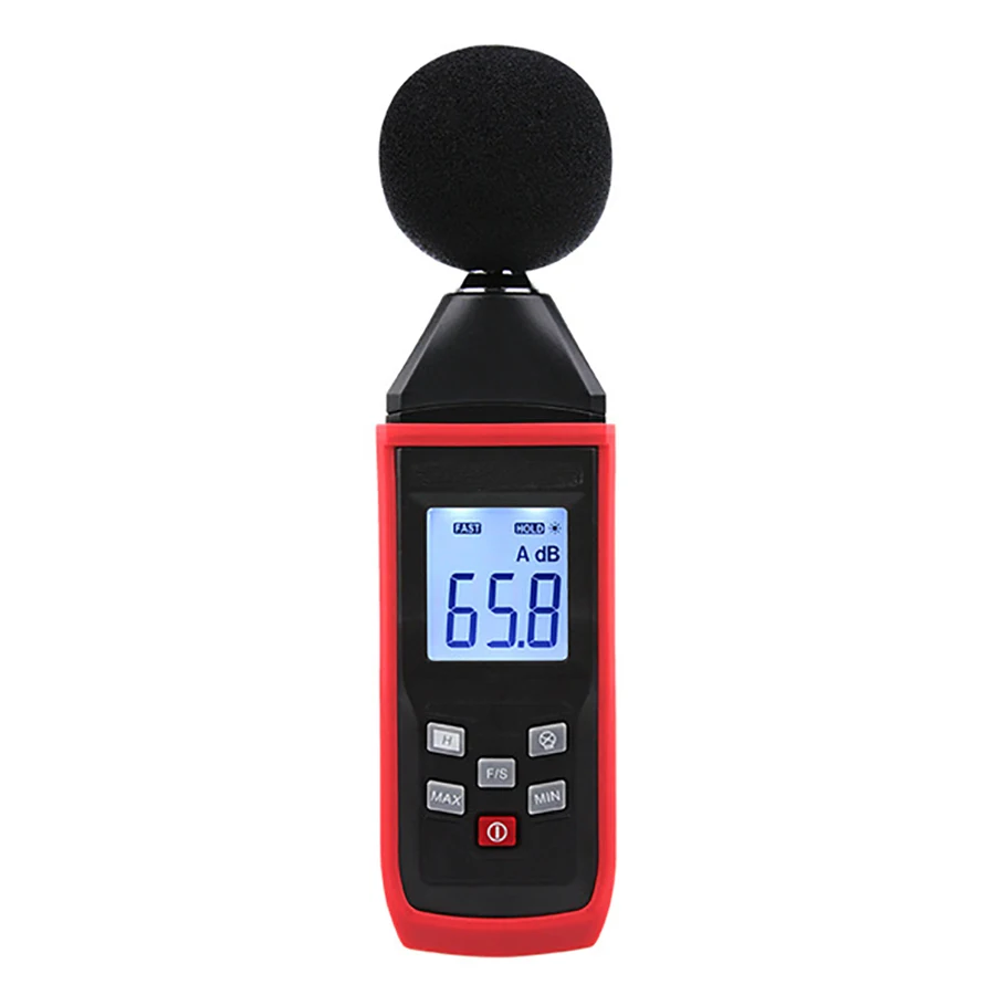 TA8151 Digital Sound Level Meter 30~130dB Noise Meter LCD Display Backlight