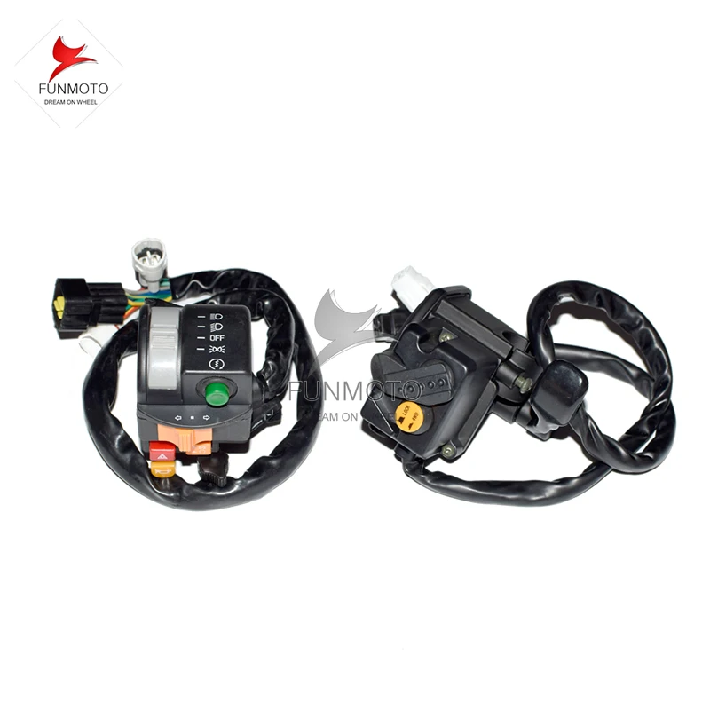 Left handle bar switch and right handle bar switch suit for HISUN500ATV/HS700ATV/ LONCIN500 ATV/QUAD