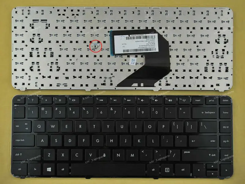 Hoa Kỳ Mới Bàn Phím Tiếng Anh Dành Cho Laptop HP Pavilion G4-2266la G4-2268la G4-2282la G4-2283la Laptop Bóng Khung Đen