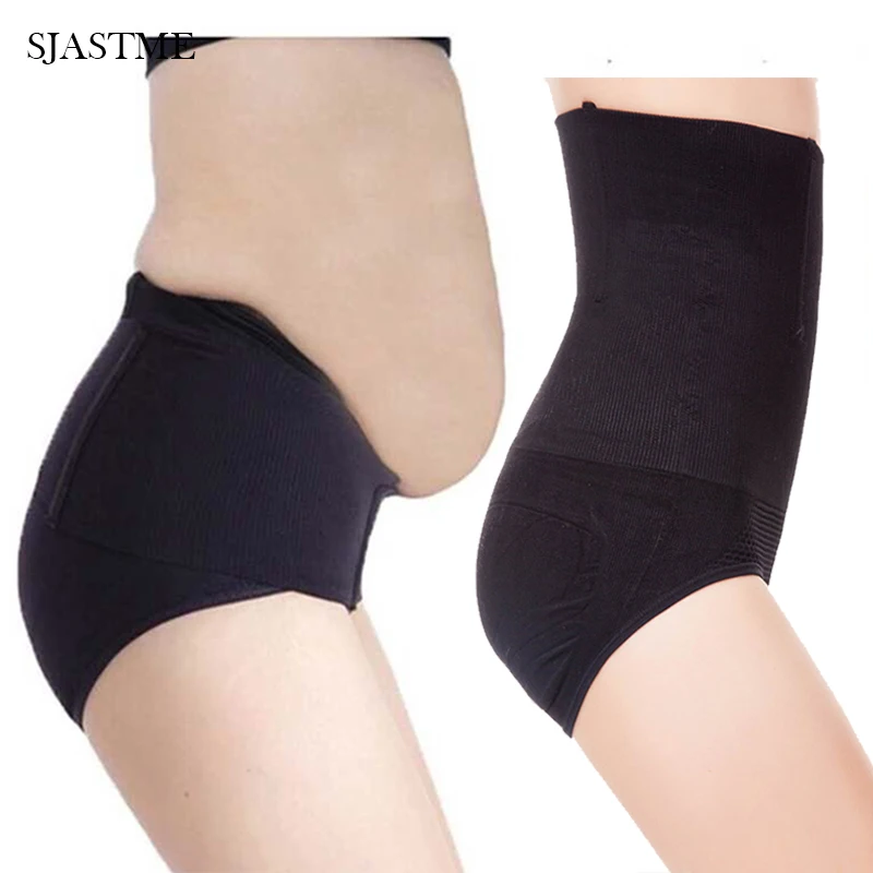 

SJASTME Women seamless tummy Belly Control Waist Slimming Shapewear Shaper Panty High waist corset panties Girdle Underwear