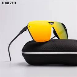 2022 Nieuwe Goggle Plastic Mannelijke Rijden Sport Mannen Dazzling Zonnebril Mannen Merk Designer Trendy Retro Zonnebril Oculos De Sol