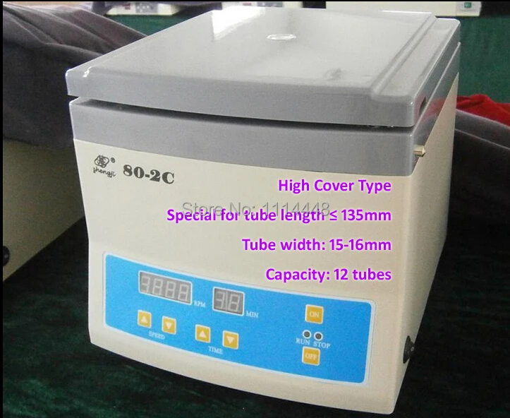 

80-2C Desktop Electric Digital Medical Lab Centrifuge Laboratory Centrifuge 4000rpm CE 8 x 10ml High Cover