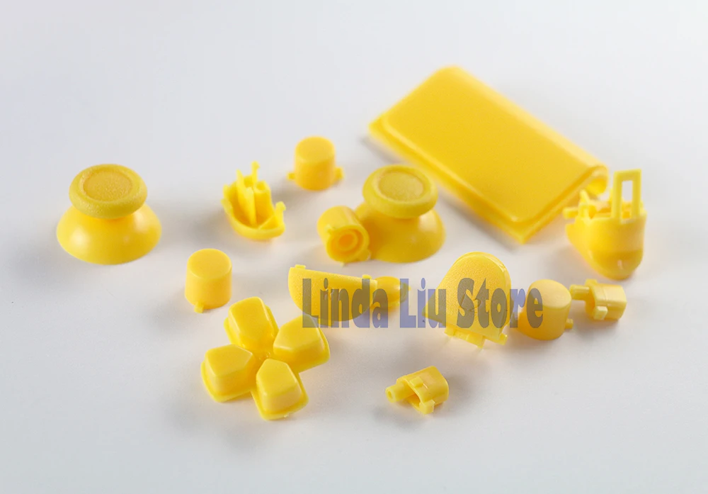 5 مجموعات/وحدة للعب محطة PS4 المراقب برو JDM-040 دينار 040 R2 L2 R1 L1 الزناد زر الأخضر الأبيض الأزرق 4.0 النسخة