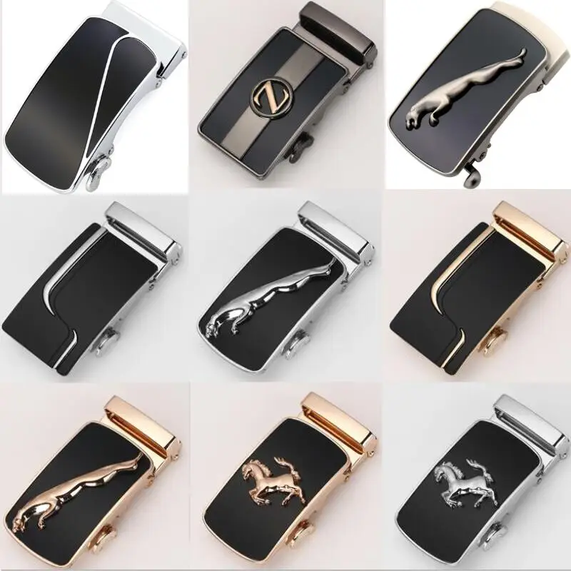 

Genuine Men's Belt Head, Belt Buckle, Leisure Belt Head Business Accessories Automatic Buckle Width 3.5CM luxury fashion GH101