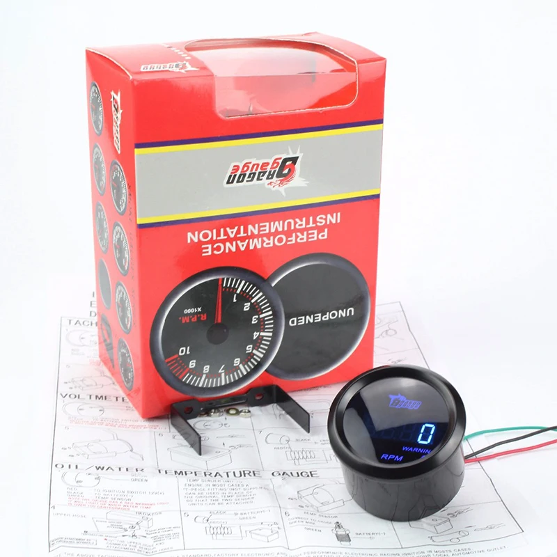 RPM Hot! Dragon Gauge Car Tachometer 2