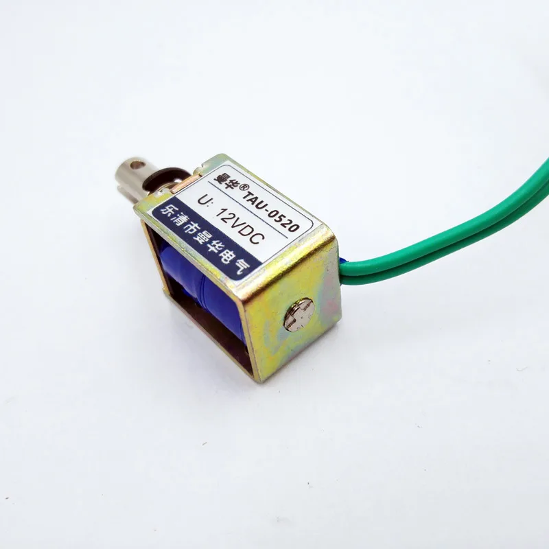 frame solenoid magnet electric 6V 12V 24V TAU-0520 pull Type electromagnet distance 10mm Keeping Force 400g