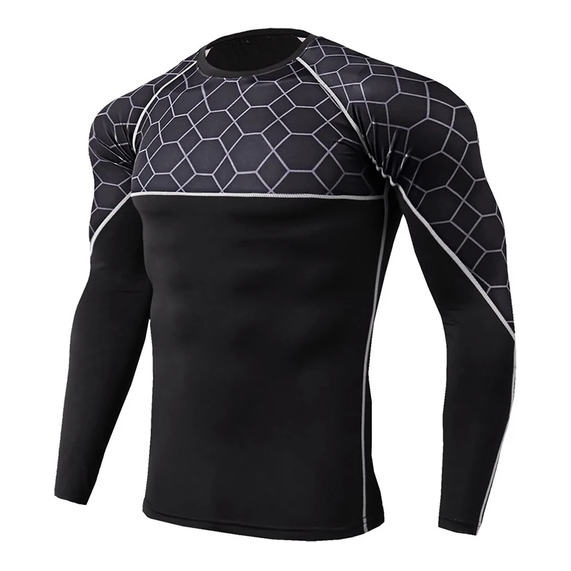 Thermal Underwear For Men Camiseta Termica Sport Tight Shirt Men\'s Underwear Thermos Cueca Hombre Quick-Dry Ropa Interior Hombre