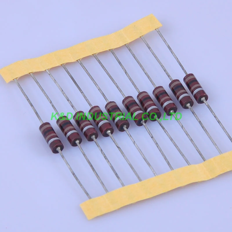 10pcs Carbon Composition Resistor Vintage 0.5W 100R Ohm