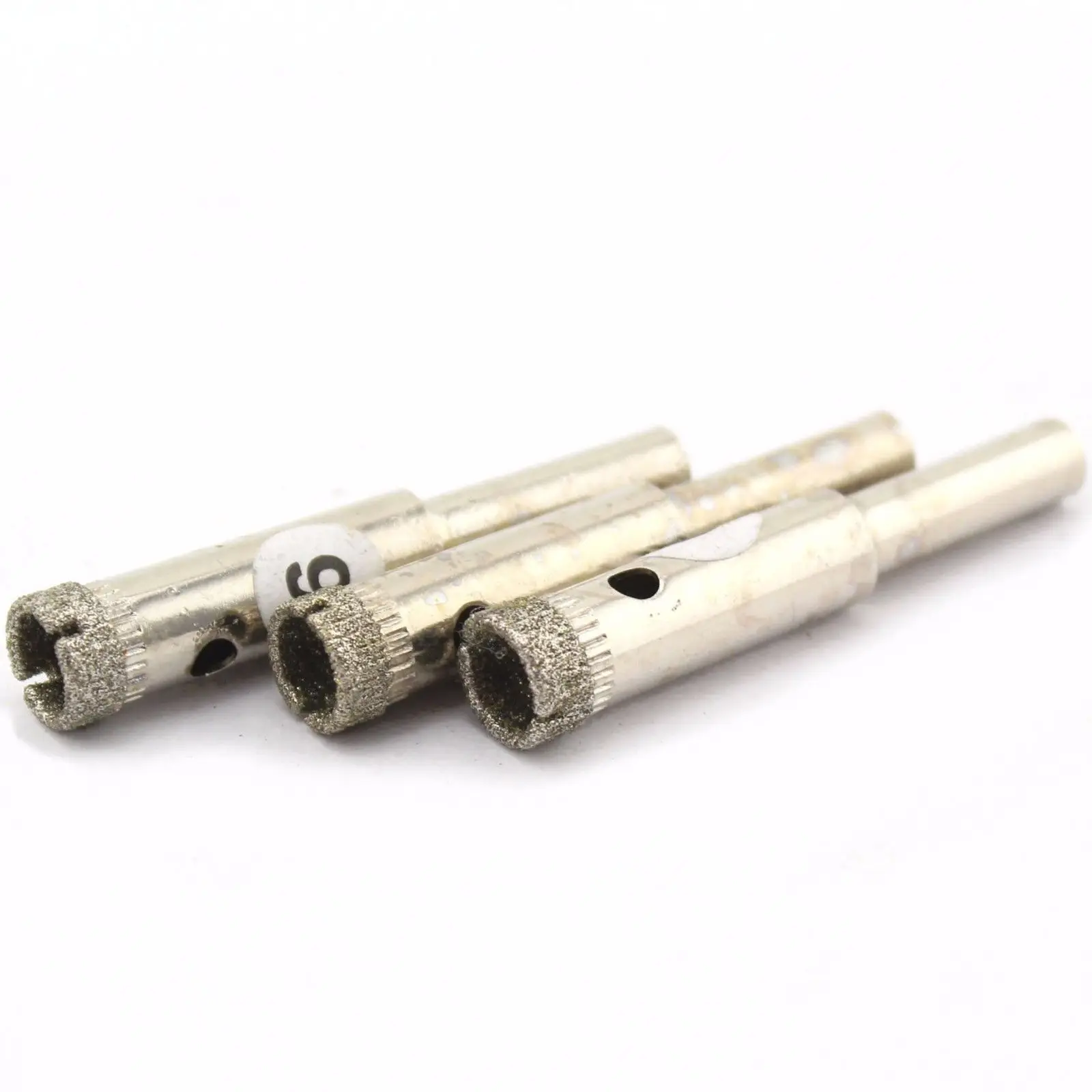 5Pcs 11/32"inch 9mm Diamond Coated Drill Bit Hole Cutter Saw Glass Tile Marble ILOVETOOL