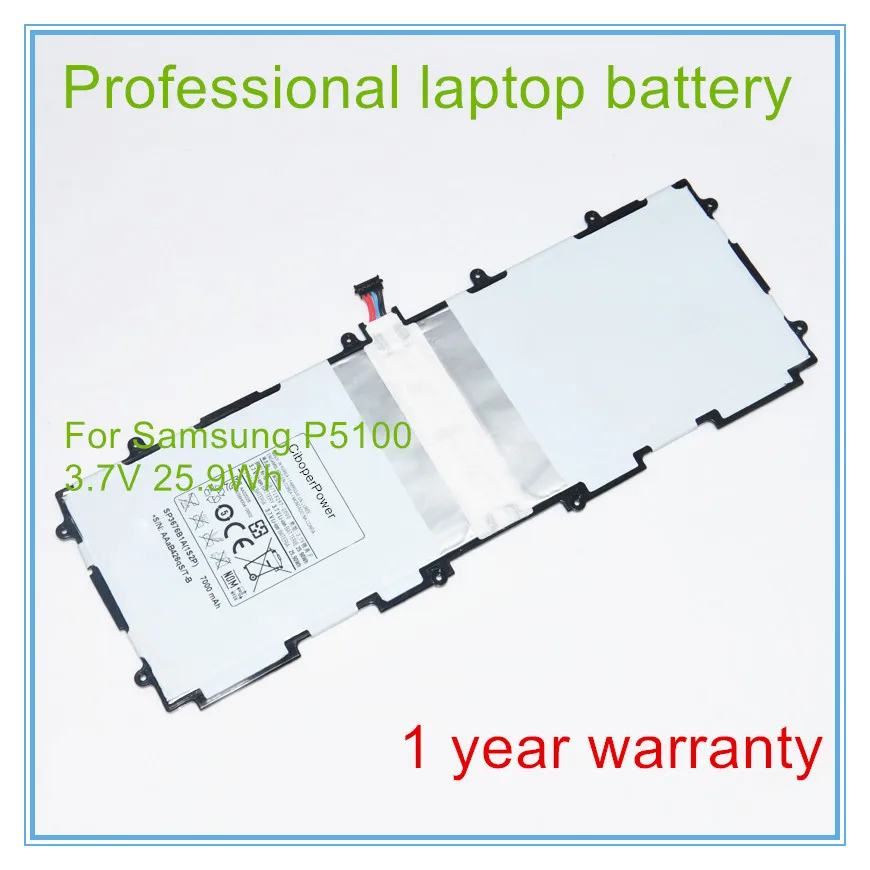 Original Battery For Note 10.1 Battery Tab 2 P5100 P5110 Tablet Battery P7500 P7510 N8000 N8010 SP3676B1A