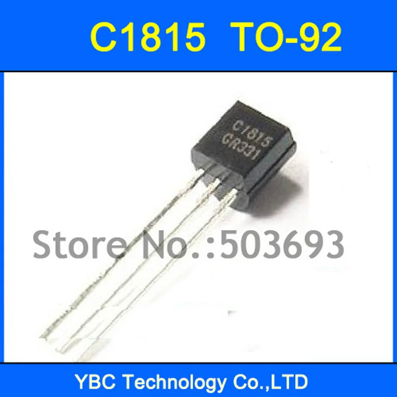 1000Pcs/lot New  C1815 1815 TO-92 NPN Silicon Transistor