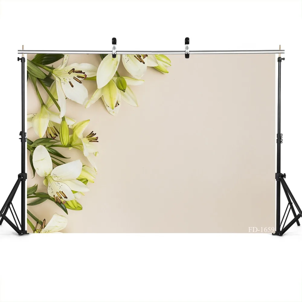 

Flowers Pure Board Photography Backgrounds Customized Photographic Backdrops For Photo Studio Baby Kids Children Photo Shootings