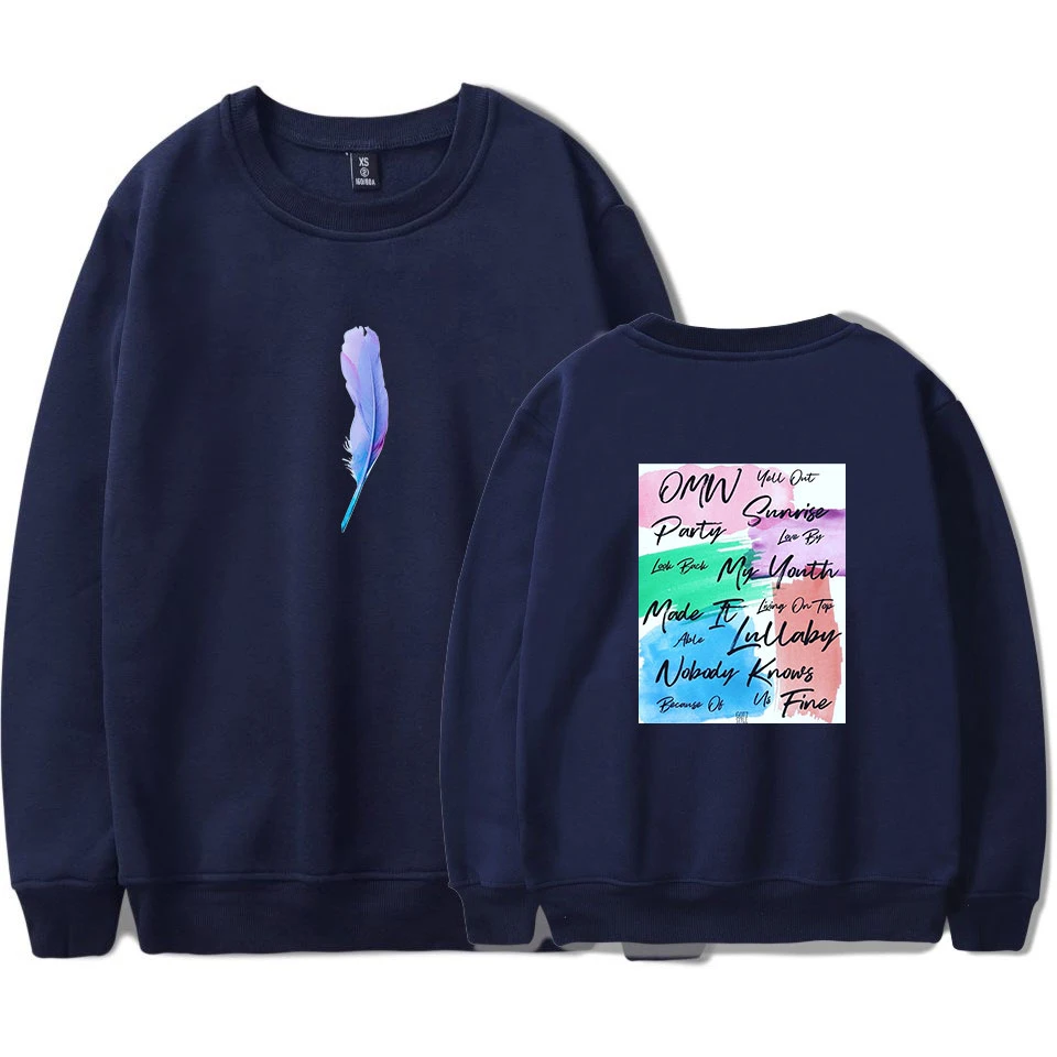 GOT7 Feather PRESENT YOU Fashion Men Women Capless Sweatshirt Hoodie Pullover Unisex Casual Long Sleeve Sweatshirt Tops XXS-XXXL