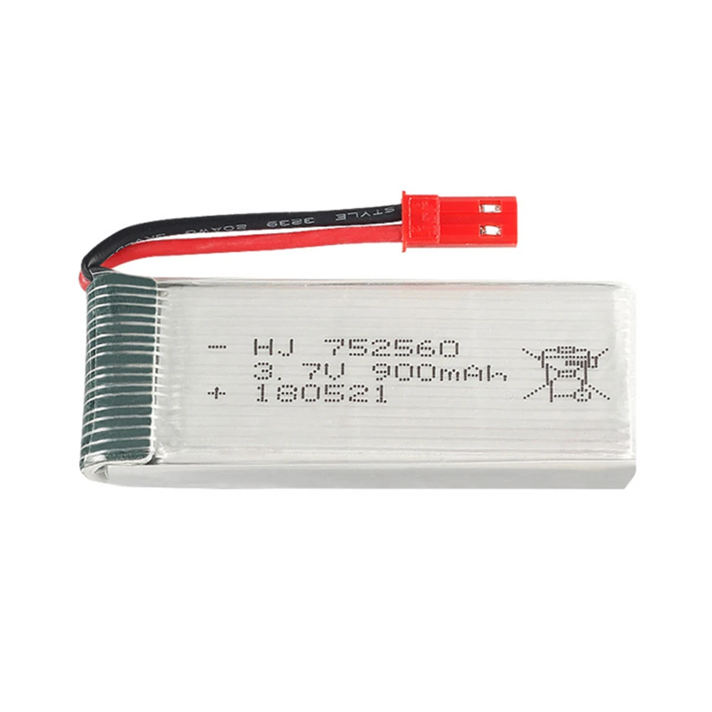 New 1pc 3.7V 900mAh High Capacity li-po Battery for 8807W Pocket Drone Selfie Fold Remote Control Accessories Replacement K5