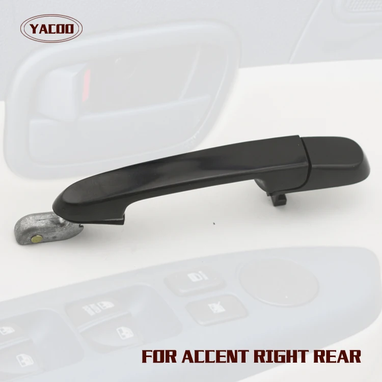 1 PCS REAR RIGHT  EXTERIOR  DOOR HANDLE  FOR HYUNDAI ACCENT 2007-2011 2007 2008 2009 2010 2011