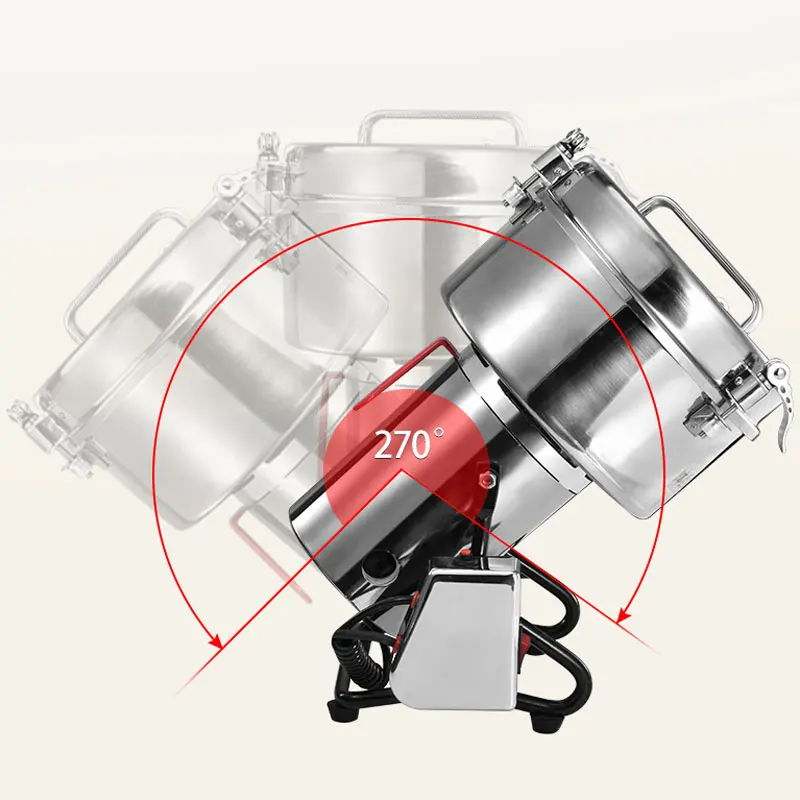 4500G duża pojemność młyn wielofunkcyjny Pulverizer Herb procesor ze stali nierdzewnej elektryczny młynek do przypraw kawy 220V/110V