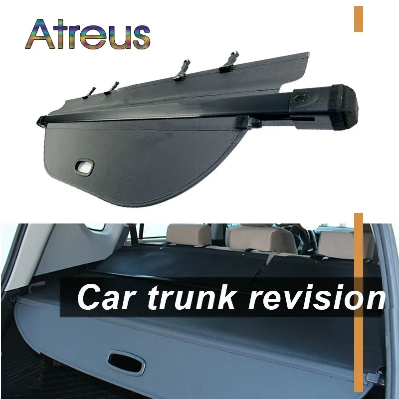 

Atreus 1set Car Rear Trunk Security Shield Cargo Cover For Subaru Forester MT 2013 2014 2015 2016 2017 2018 accessories