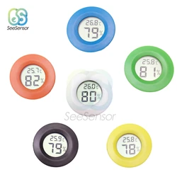 1pcs Mini LCD Digital Thermometer Hygrometer Fridge Freezer Tester Temperature Humidity Meter Detector