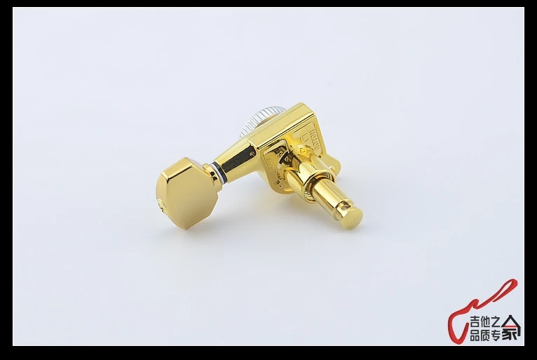 Genuine Original 6 In-line  GOTOH SG381-07-MGT Guitar Locking Machine Heads Tuners  ( Gold ) MADE IN JAPAN