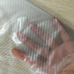 Free shipping 0.5mX2m/10m sliver and gray transparent carbon fiber transfer printing film TSTHP083-1 water transfer film