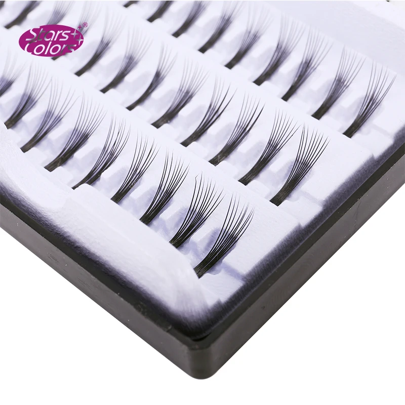 Hot Sell 8D Eyelash Natural False Lashes Black Eyelashes Extension 60 Bunches Beauty Makeup tools