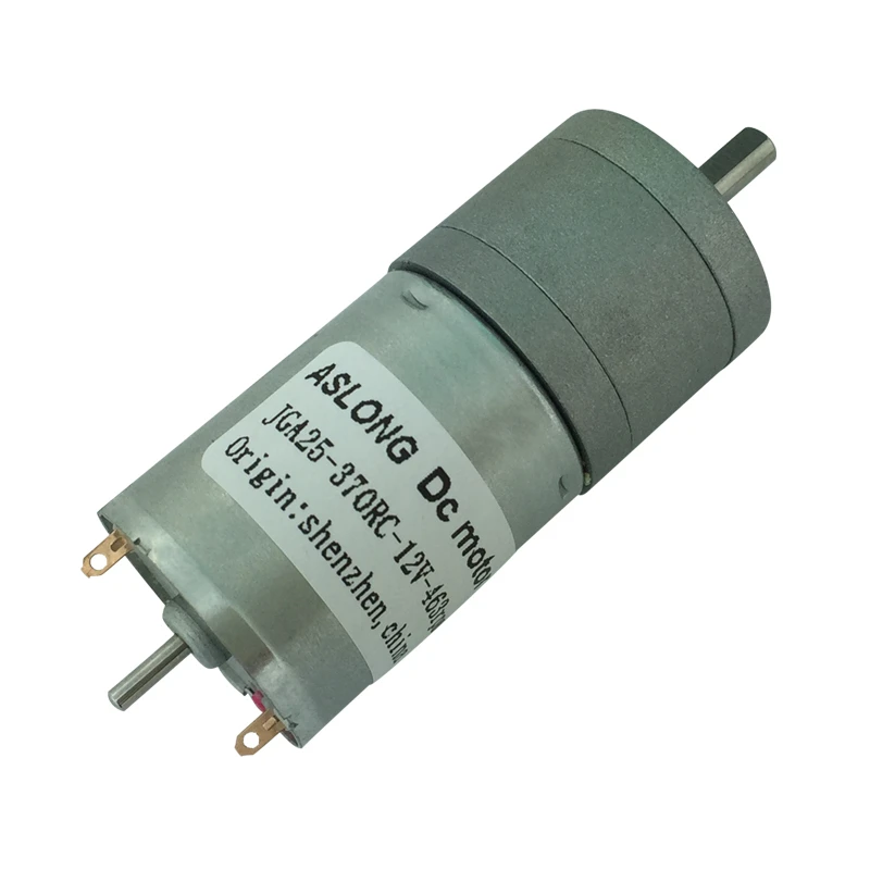 

JGA25-370RC brushless DC motor with deceleration motor 6V 12V 2.8/6/12.5/13/27.5/30/61/66/133/146/322/645RPM