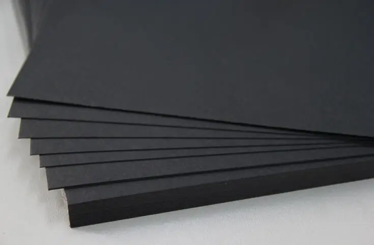 Thickness 230GSM Size A5 Black Cardstock Thick Paper Card For Cardmaking Craft Scrapbook
