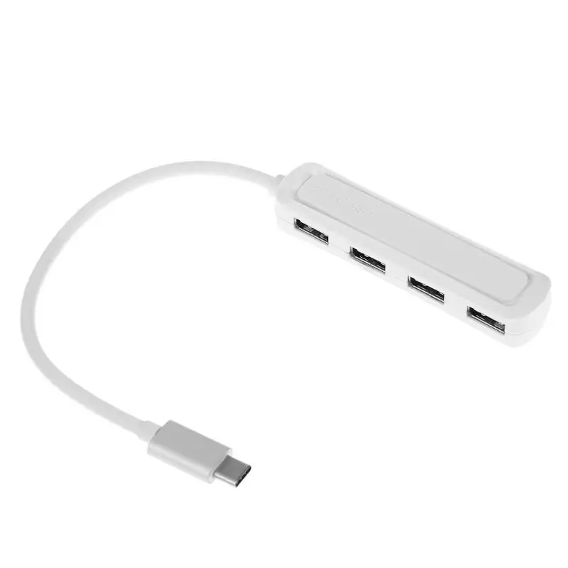 Адаптер-концентратор USB 3.1 4 в 1 Type-C с 4-портовым USB 2.0 для ноутбука USB для ноутбука Macbook Pro Windows