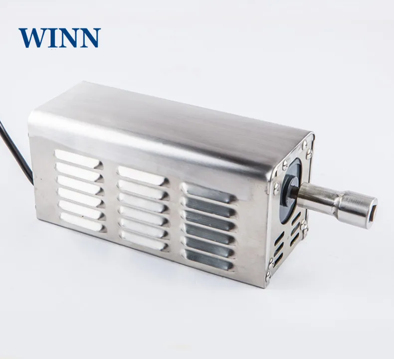 30W BBQ Quay Vỉ Nướng Chất Liệu Thép Không Gỉ Quay Động Cơ 110Kg Cây Nấm Xoay Điện Đa Chức Năng Quay Động Cơ