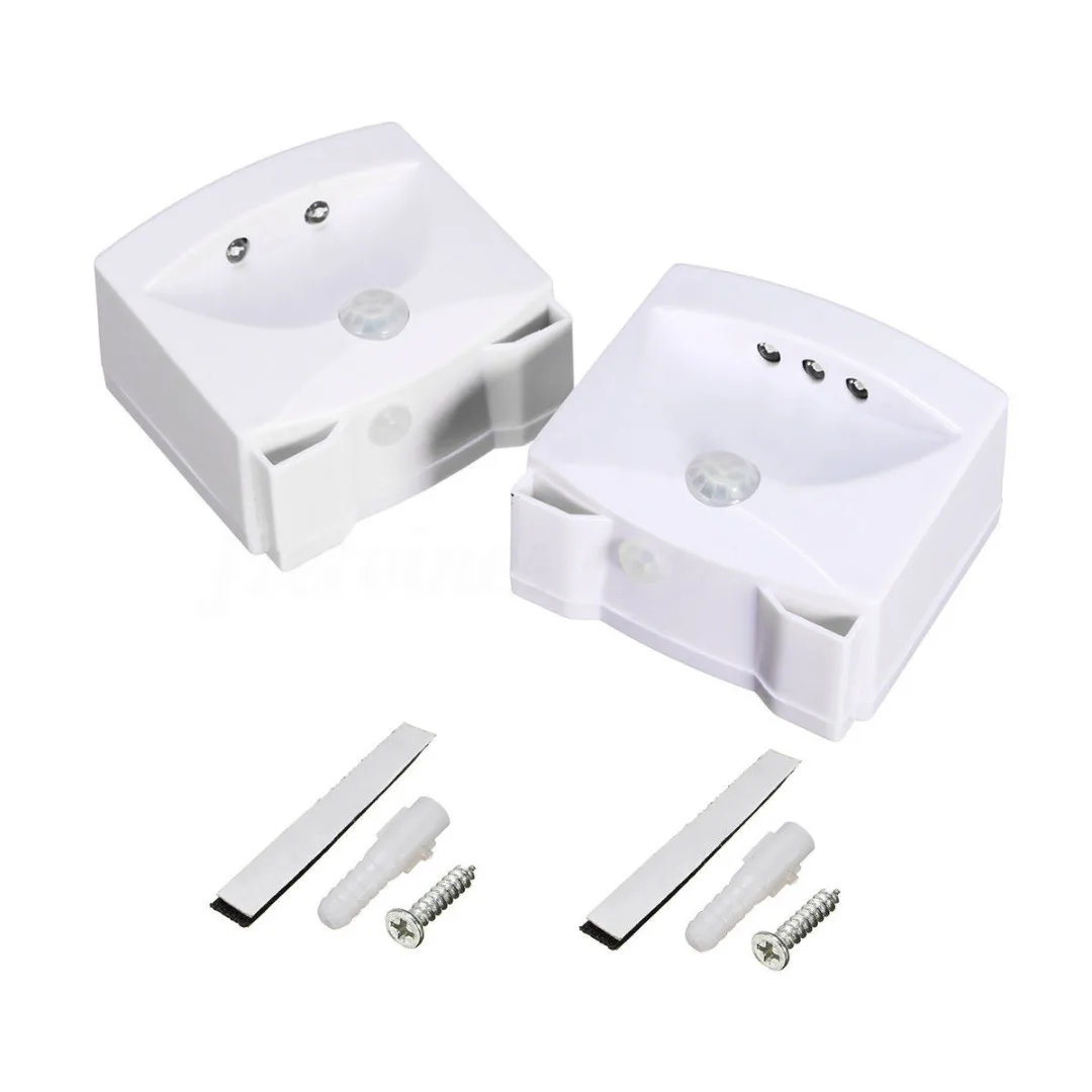 2019 New DIY  Wireless LED PIR Motion Sensor Light Battery Power Corridor Room Wall Night Lamp