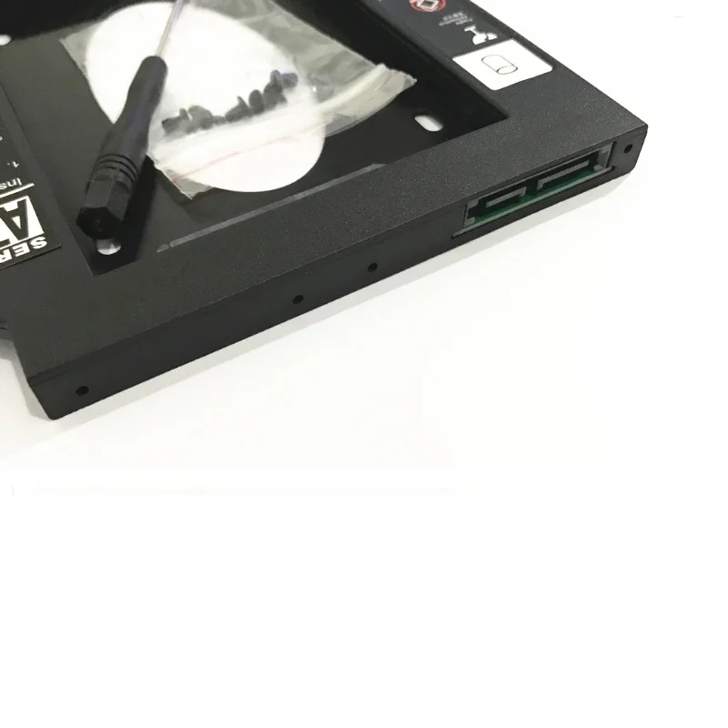 Đa Năng 2.5 "2nd CD/DVD-ROM HDD Khay Chuẩn SATA 9.5Mm 12.7Mm Quang Vịnh laptop Notebook Mac Sách Mở Rộng Bộ Nhớ