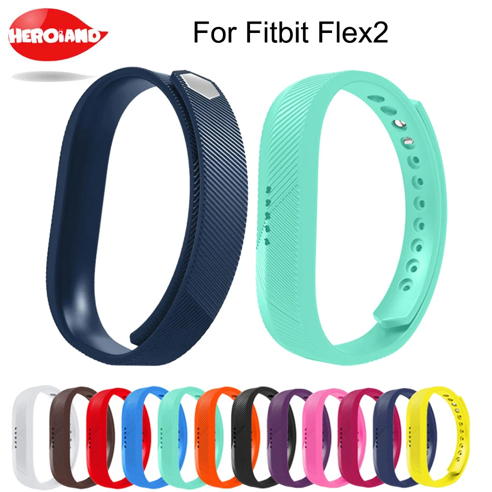 Hot Watch Smart Band Soft Sport Silicone Watchband Wrist Strap For Fitbit Flex 2 All-Day Activity Smart Track Fitness Wristband