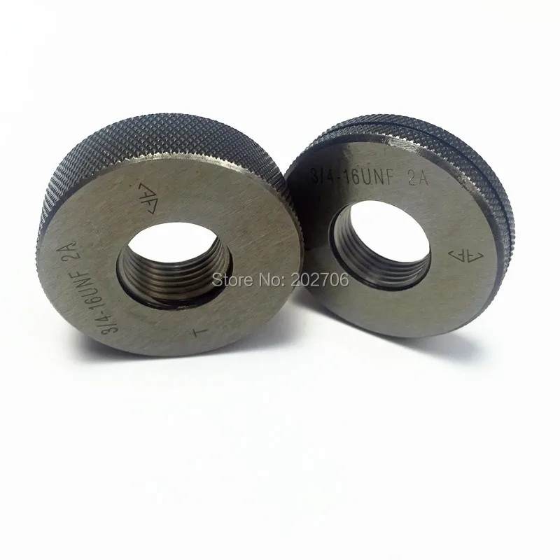 Factory Outlet 3/4-16UNF thread ring gage  2A TPI thread ring gauge  Go-No Go Gages 2pcs/set