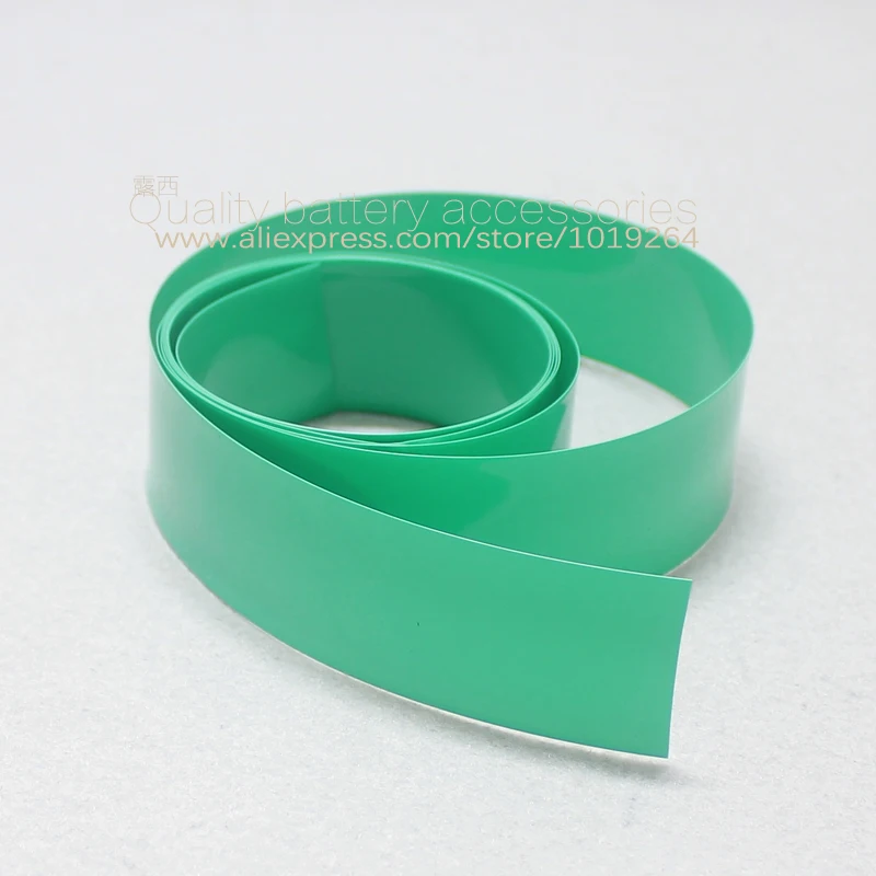 10 м 18650 литиевая батарея ПВХ пленка батарея мембрана Термоусадочная пленка Внешняя батарея синий прозрачный фиолетовый цвет фиолетовый