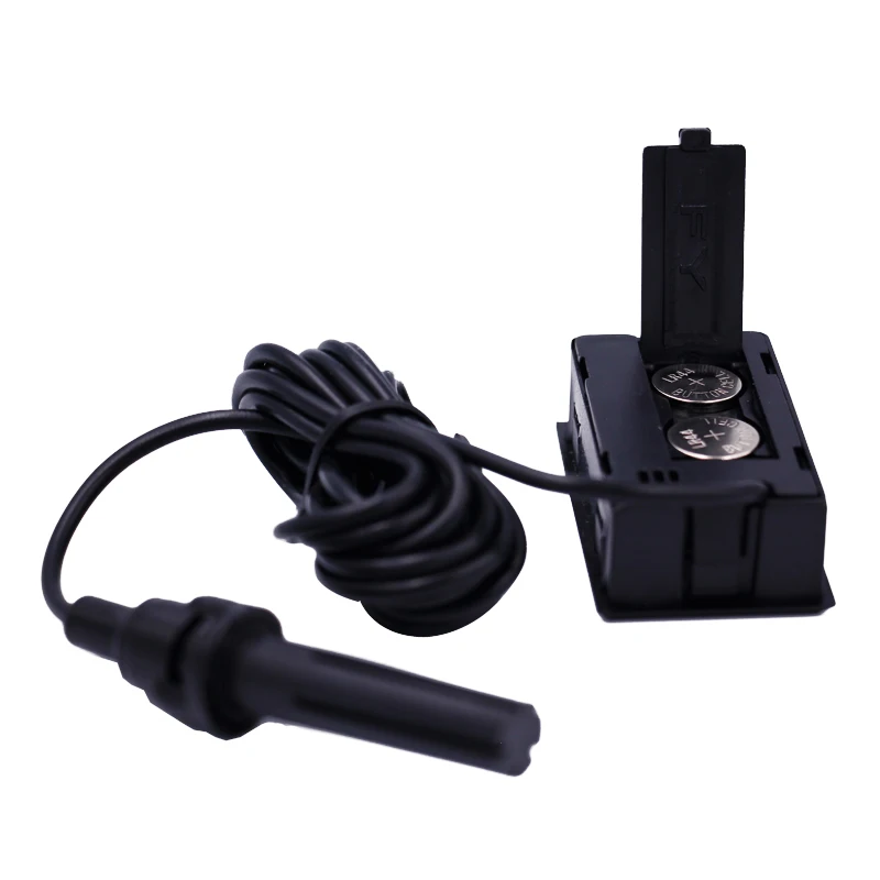 温度計と湿度計,デジタルLCD,屋内温度計,湿度計,外部プローブ付きゲージ機器