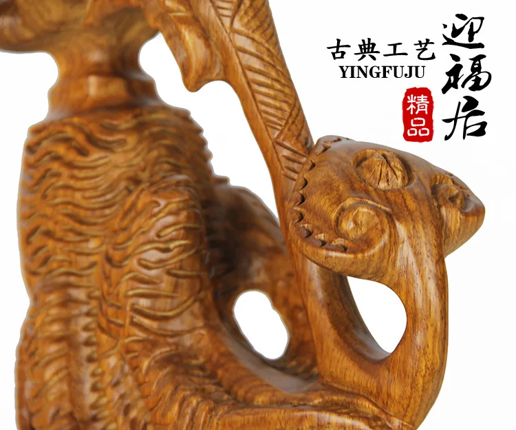 Grass pear wood carving crafts boutique rosewood wishful life Wenwan wooden ornaments jewelry creative Home Furnishing